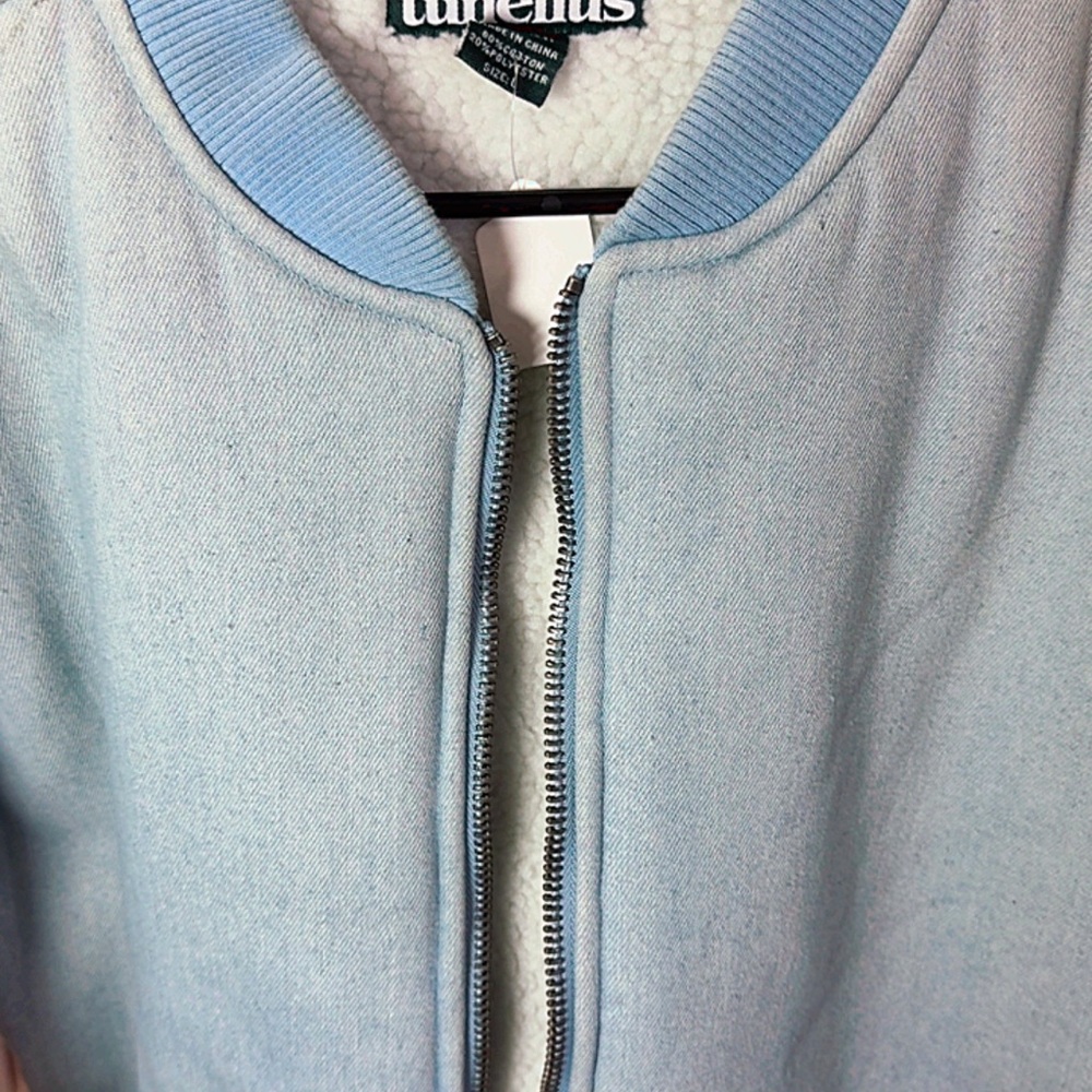 Light Blue Men's Jacket - Picture 4 of 4